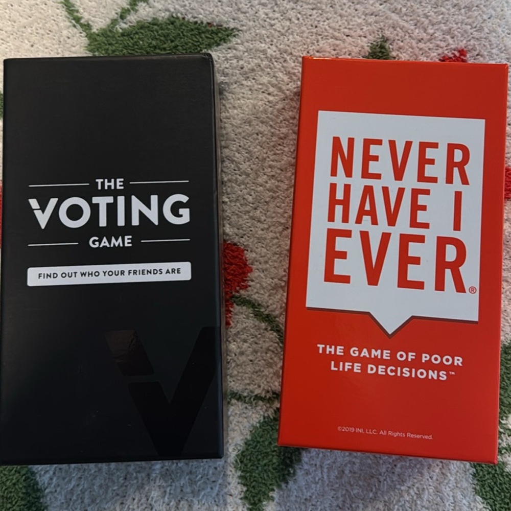 Card games (2 included)